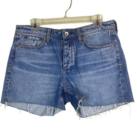 rag & bone Pants - NWT Rag & Bone “Dre”  Low Rise Button Fly Cutoff Jean Shorts Size 28